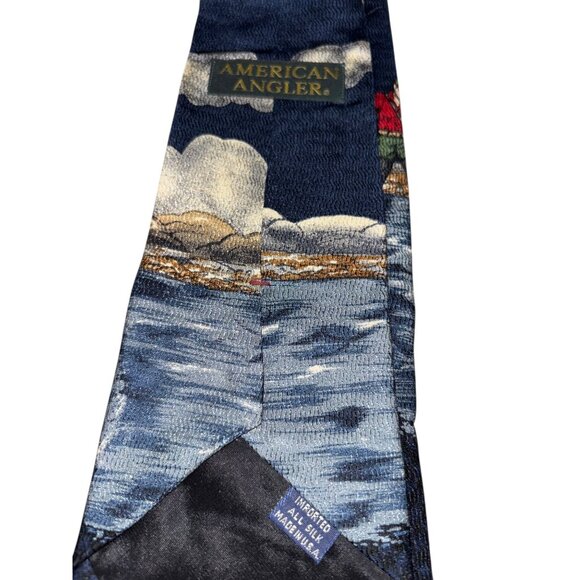 Men's Neck Tie Lot of Three-Fishing Basketball Animals - Picture 3 of 9